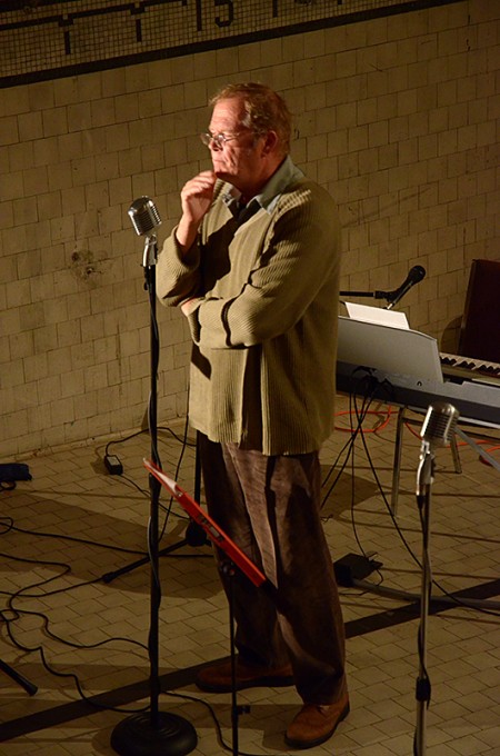Steve Luxton at the Language Matters book launch