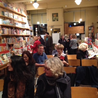 John Brooke & Alison Preston in the crowd at D&Q