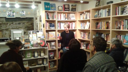 C.S. Reardon launched her debut novel The Spanish Boy. There was a very illuminating Q & A afterwards as well.